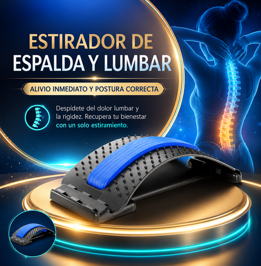 Estirador Espalda Soporte Lumbar